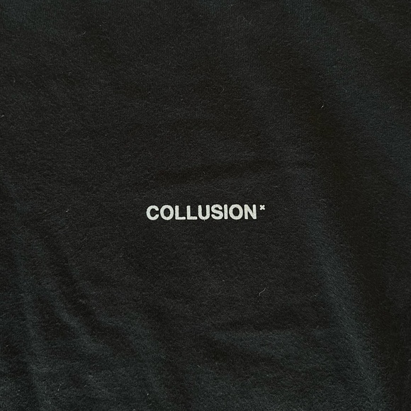H&M / COLLUSION / XXL / T-Shirt / Black / Lightly Used - Picture 6 of 6